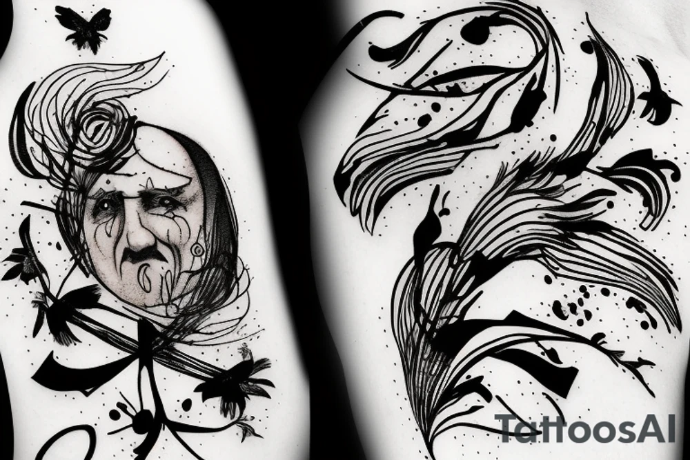 Edward scissors tired tattoo idea
