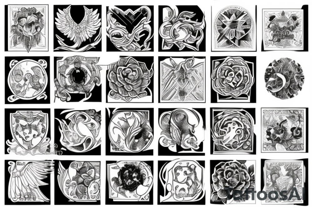 Phoenix tattoo idea