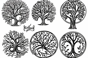 tree of life tattoo idea