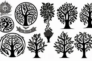 tree of life tattoo idea