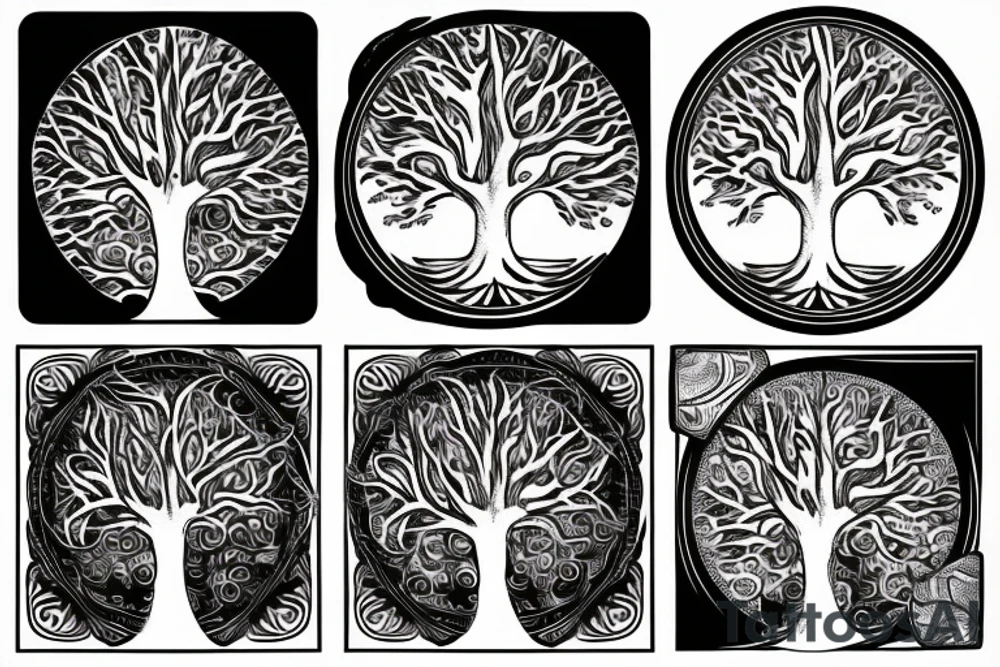 tree of life tattoo idea
