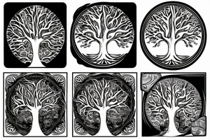 tree of life tattoo idea
