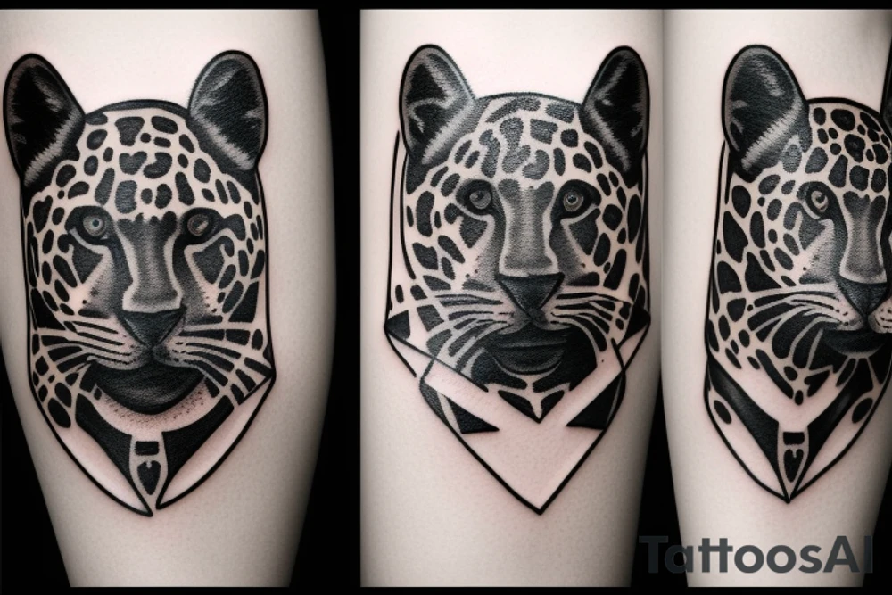 Black Leopard tattoo idea