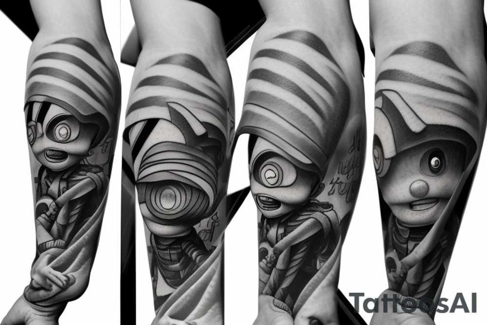 infinity loop 3d commander keen tattoo idea