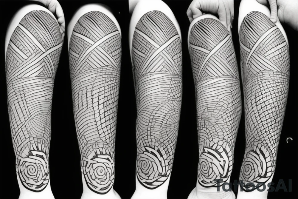Beach tattoo idea
