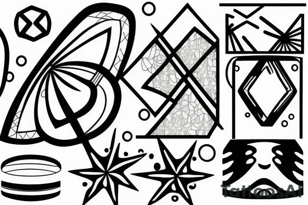 Beach tattoo idea