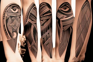 Mt Rainer Native American tattoo idea