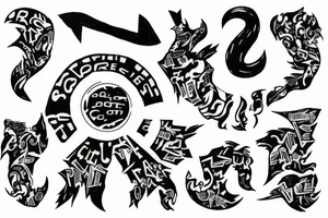 RHCP logo tattoo tattoo idea