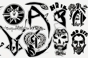 RHCP logo tattoo tattoo idea