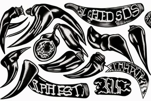red hot chilli peppers band logo tattoo idea
