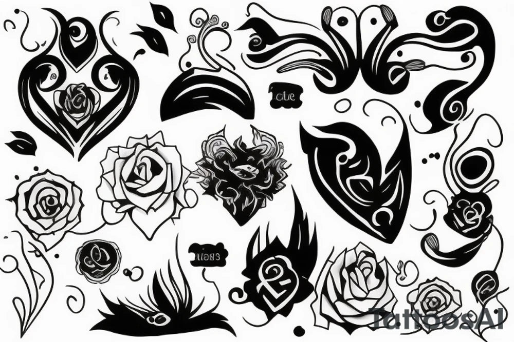 prosper love mysterious tattoo idea