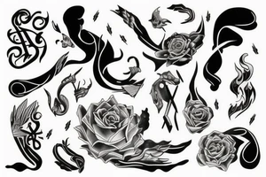 prosper pain mysterious tattoo idea