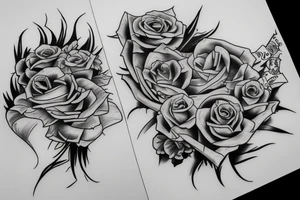 prosper pain mysterious couple tattoo idea
