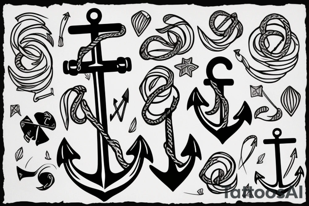Anchor tattoo idea
