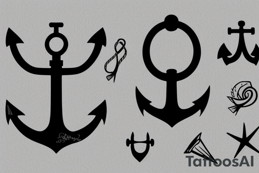 Anchor tattoo idea