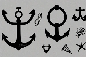 Anchor tattoo idea