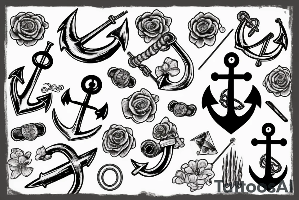 Anchor tattoo idea