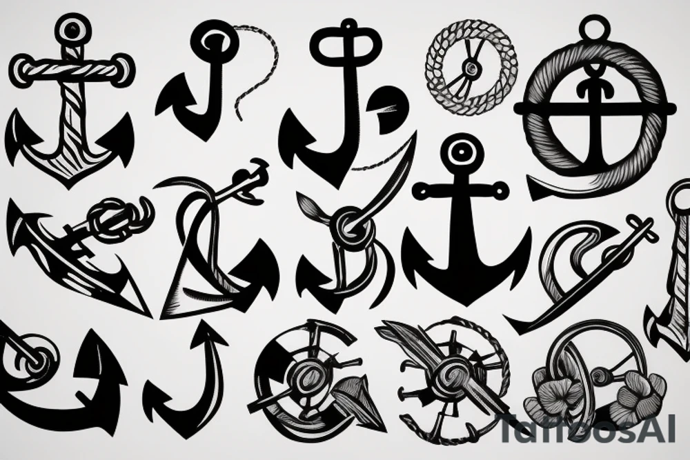 Anchor tattoo idea