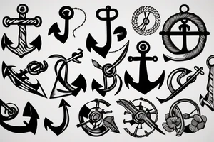 Anchor tattoo idea