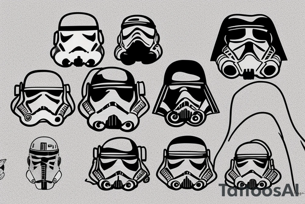 Star wars dog tattoo idea