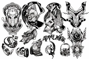 owk apex preditor tattoo idea