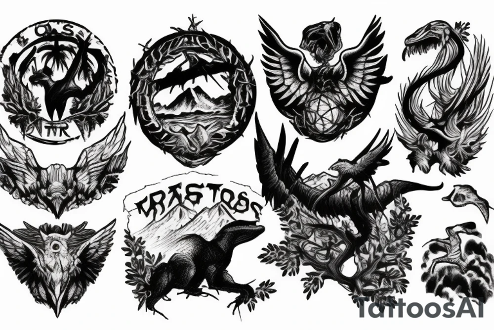 forest, woods, death, raptors, river, mountains, hiking, marine corps, usmc, storm, beauty tattoo idea