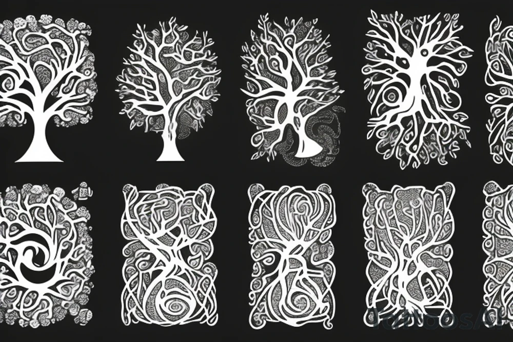 Tree of life tattoo idea