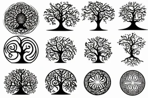 Tree of life tattoo idea