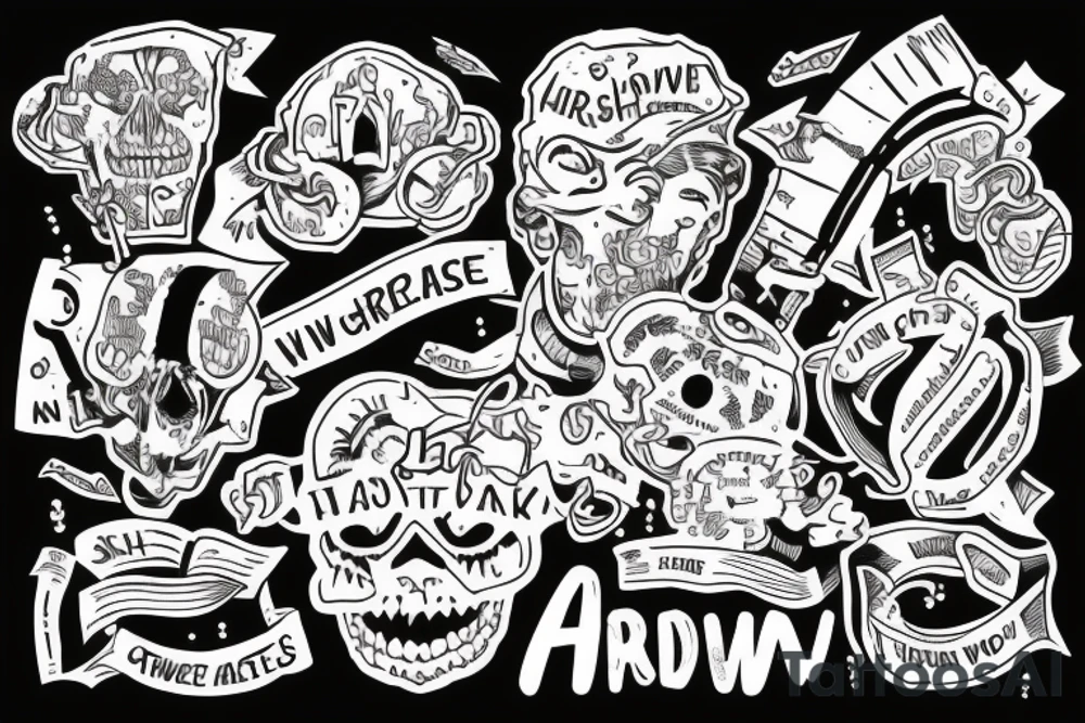 Hard work creates greatness tattoo idea