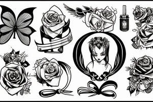 It doesn't matter if it hurts
Tie me up so I can't escape tattoo idea