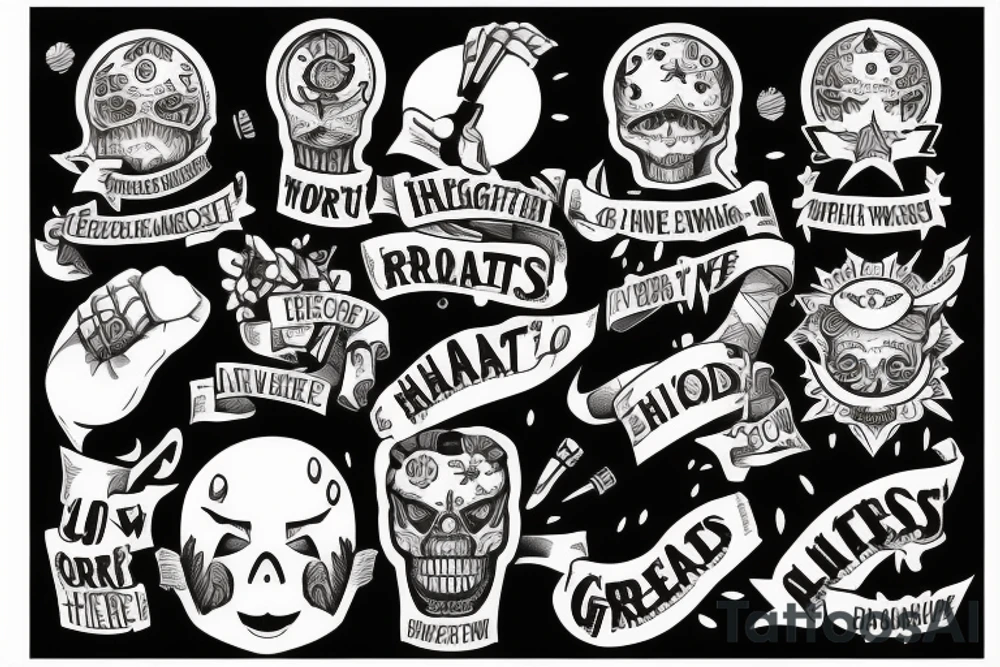 Hard work creates greatness tattoo idea