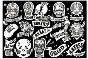 Hard work creates greatness tattoo idea
