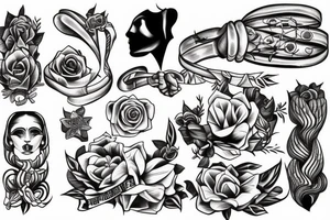 It doesn't matter if it hurts
Tie me up so I can't escape tattoo idea