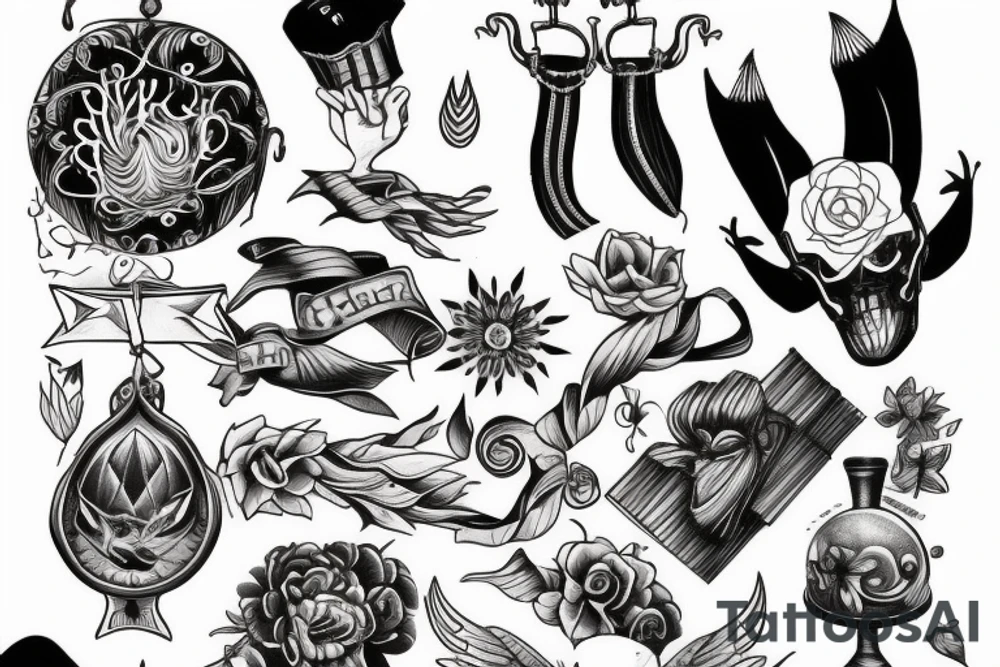 It doesn't matter if it hurts
Tie me up so I can't escape tattoo idea