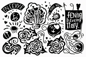 Enjoy being naive. Enjoy the nerves, the pressure. 
We'll be alright. tattoo idea