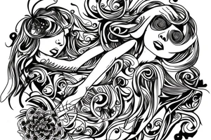 Libra for back leak tattoo idea