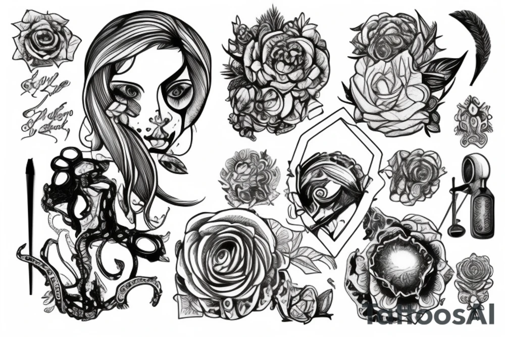 Libra for back leak tattoo idea