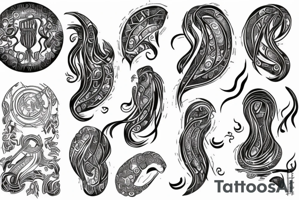 Libra for back leak tattoo idea