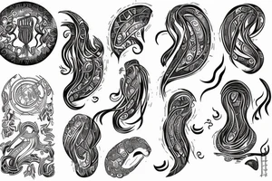 Libra for back leak tattoo idea