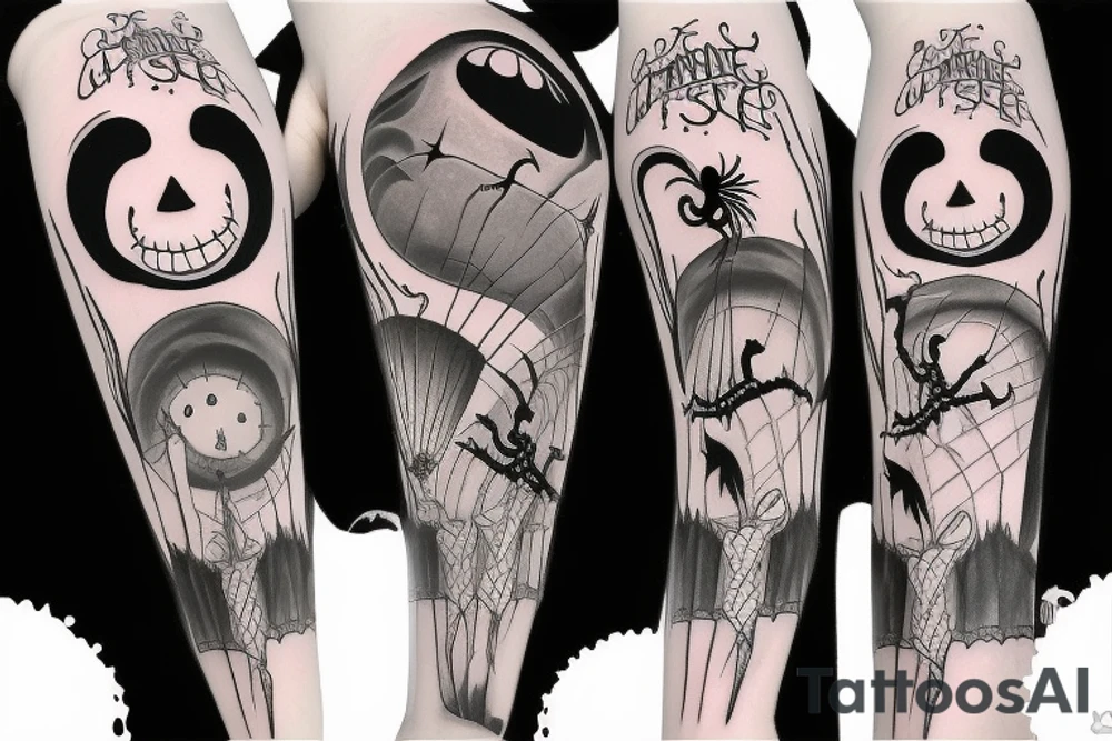 Nightmare before Christmas tattoo idea