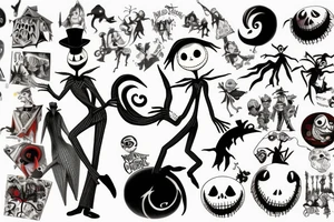 Nightmare before Christmas tattoo idea