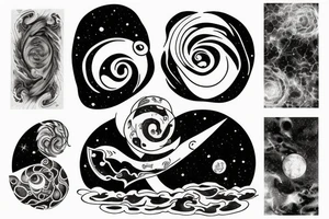 a tear in space time tattoo idea