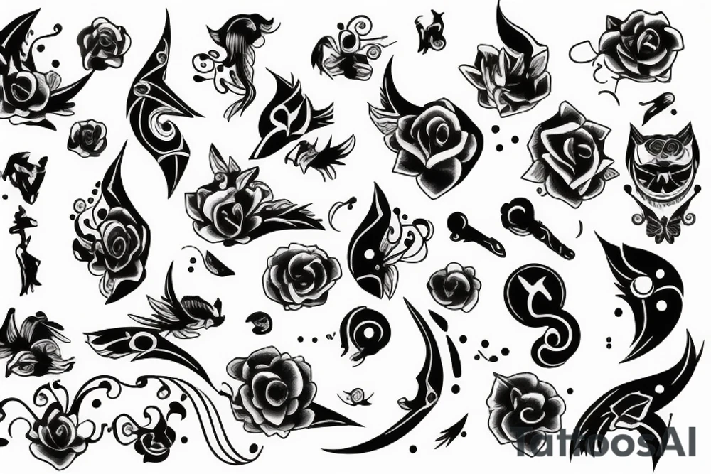 Gemini tattoo idea