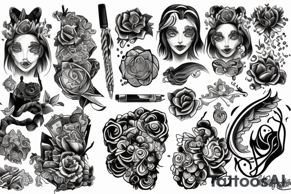 Gemini tattoo idea