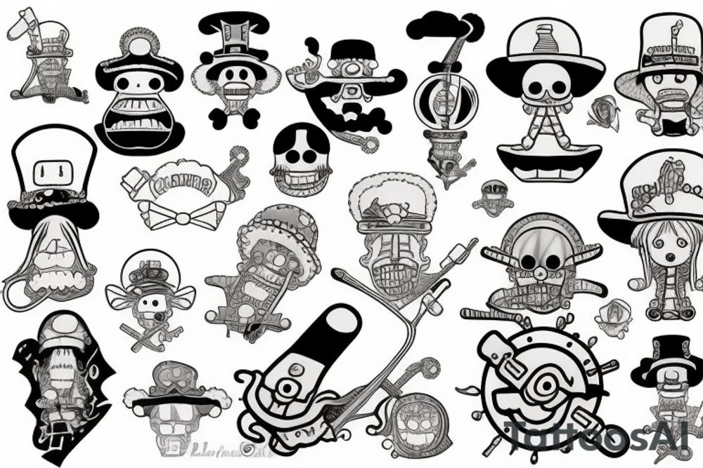 Chopper One piece tattoo idea