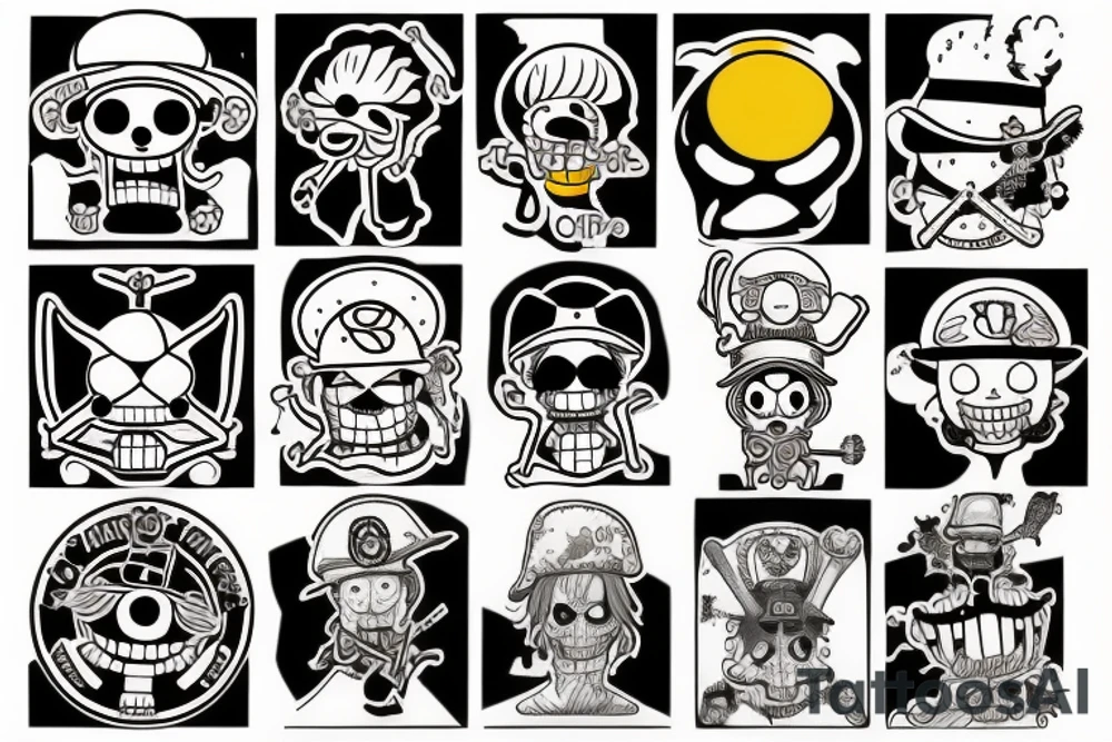 Chopper One piece tattoo idea