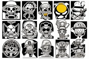 Chopper One piece tattoo idea