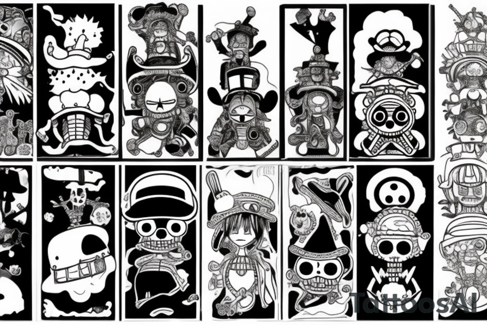 Chopper One piece tattoo idea