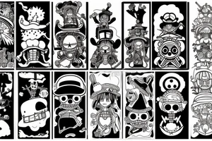 Chopper One piece tattoo idea