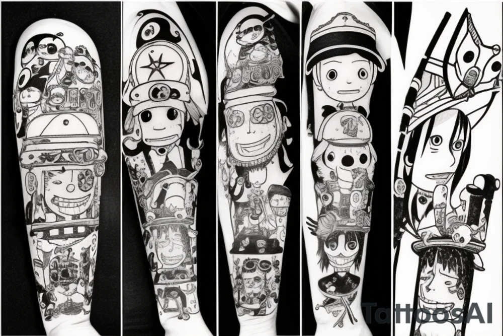 Chopper One piece tattoo idea